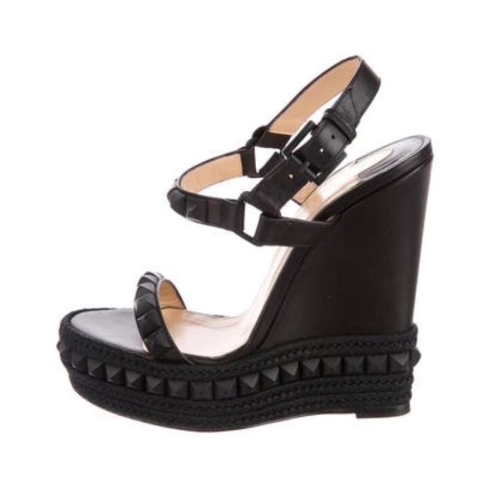 christian louboutin cataclou wedges